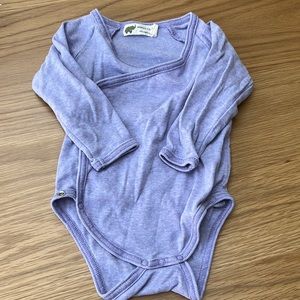 Monica + Andy long sleeve onesie